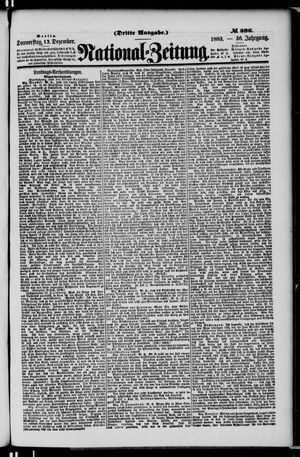National-Zeitung vom 13.12.1883