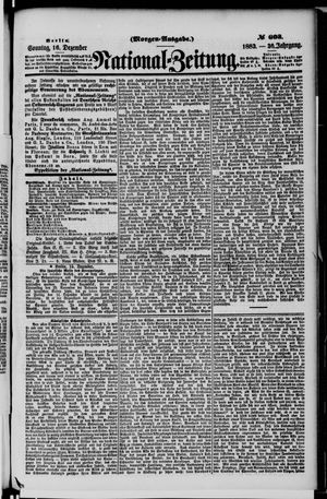 National-Zeitung vom 16.12.1883