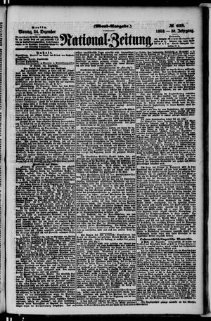 National-Zeitung vom 24.12.1883