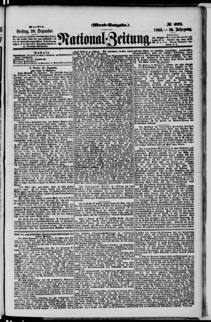 National-Zeitung vom 28.12.1883
