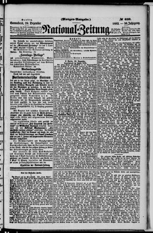 Nationalzeitung vom 29.12.1883