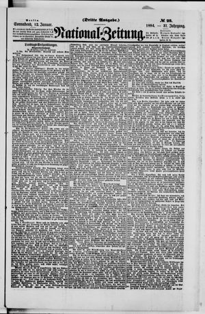 National-Zeitung vom 12.01.1884