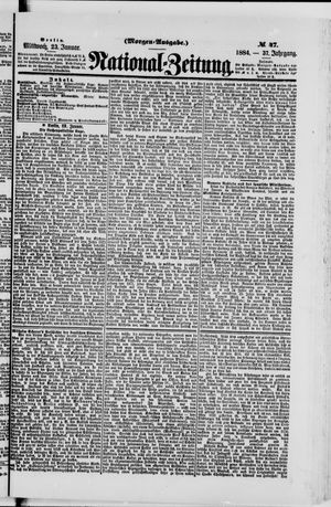 National-Zeitung vom 23.01.1884