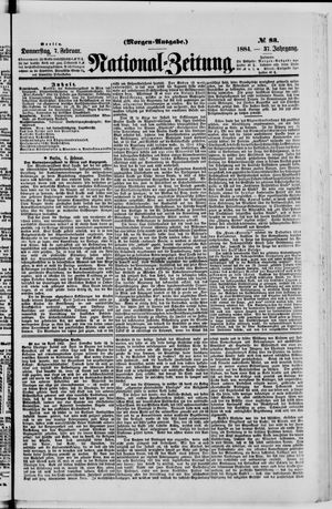 National-Zeitung on Feb 7, 1884