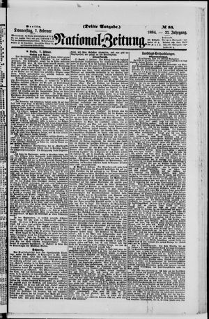 National-Zeitung on Feb 7, 1884