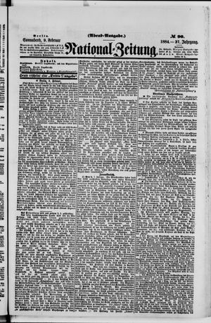 Nationalzeitung vom 09.02.1884