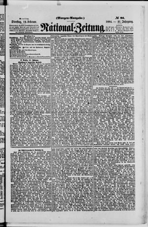 Nationalzeitung on Feb 12, 1884