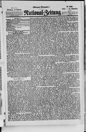 Nationalzeitung vom 19.02.1884