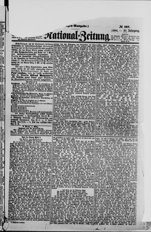 National-Zeitung vom 02.03.1884