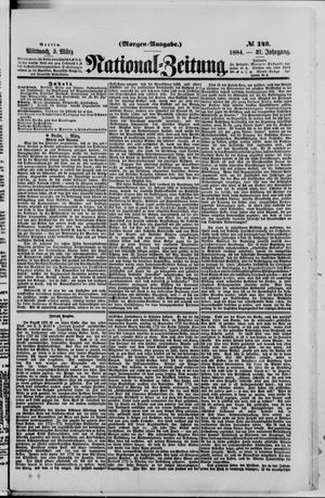 Nationalzeitung on Mar 5, 1884