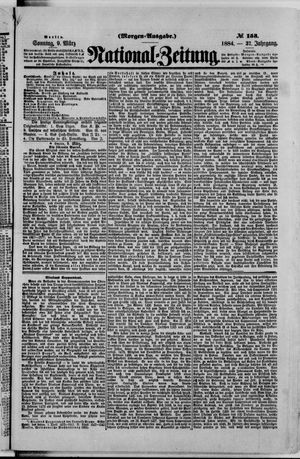 Nationalzeitung vom 09.03.1884