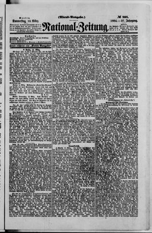 National-Zeitung vom 13.03.1884