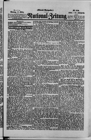 Nationalzeitung vom 17.03.1884