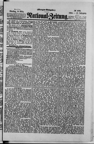 Nationalzeitung on Mar 18, 1884
