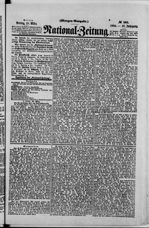 Nationalzeitung vom 21.03.1884