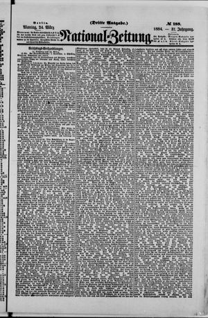 Nationalzeitung vom 24.03.1884