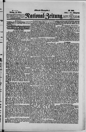 National-Zeitung vom 28.03.1884