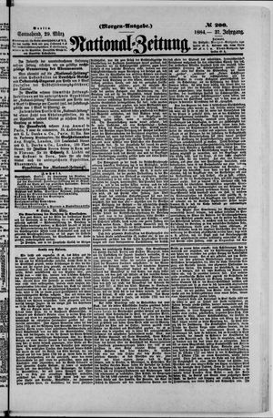 Nationalzeitung on Mar 29, 1884