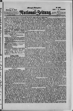 National-Zeitung vom 20.04.1884