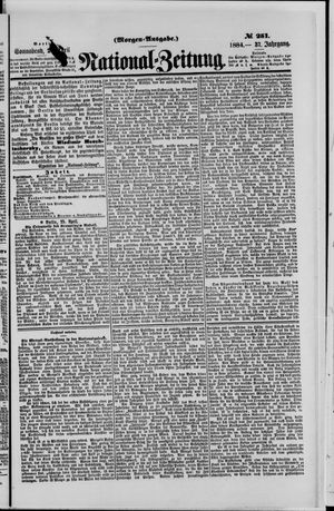 National-Zeitung vom 26.04.1884