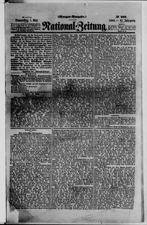 Nationalzeitung vom 01.05.1884