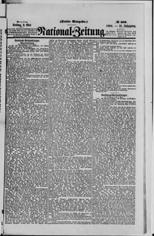 Nationalzeitung on May 2, 1884