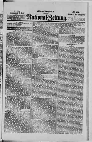 Nationalzeitung vom 03.05.1884