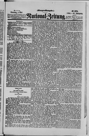 Nationalzeitung vom 04.05.1884