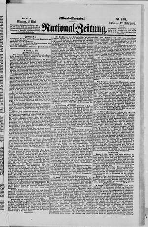 Nationalzeitung vom 05.05.1884