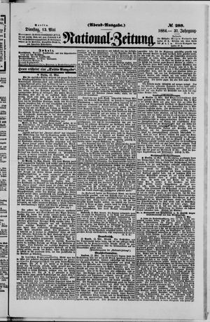 Nationalzeitung on May 13, 1884