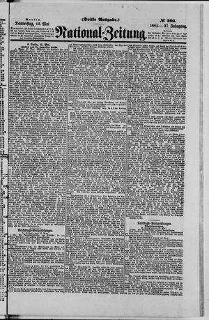 Nationalzeitung vom 15.05.1884