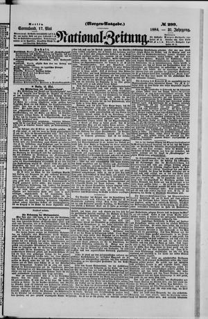 National-Zeitung vom 17.05.1884
