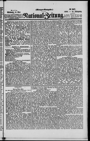 Nationalzeitung vom 21.05.1884