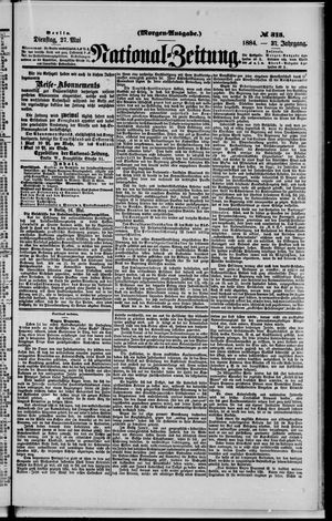 Nationalzeitung on May 27, 1884