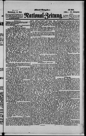 Nationalzeitung vom 31.05.1884