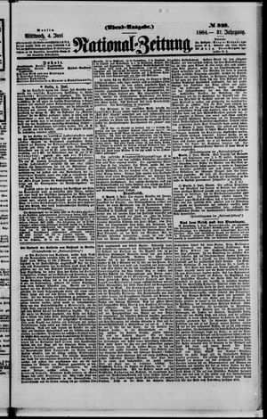 Nationalzeitung on Jun 4, 1884
