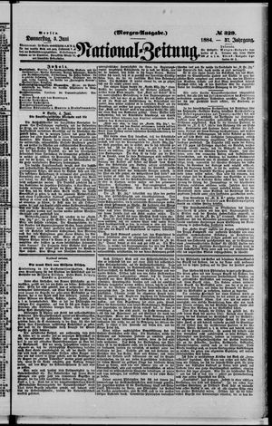 Nationalzeitung vom 05.06.1884