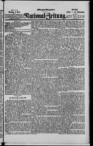 Nationalzeitung vom 06.06.1884