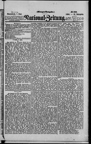 Nationalzeitung on Jun 7, 1884