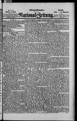 Nationalzeitung vom 13.06.1884