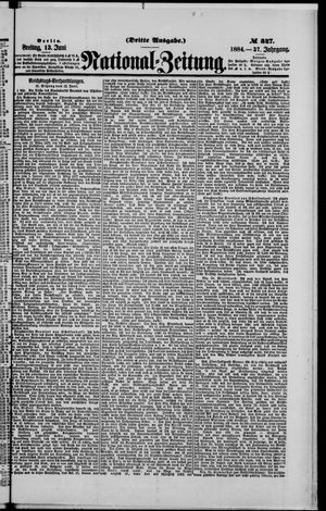 National-Zeitung vom 13.06.1884