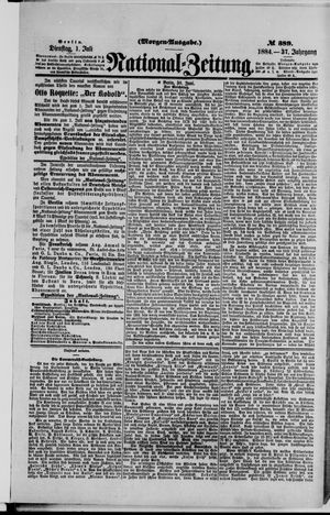 National-Zeitung vom 01.07.1884