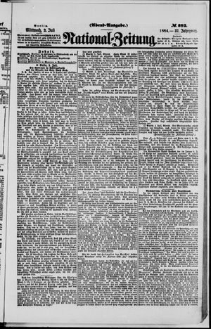 National-Zeitung vom 02.07.1884