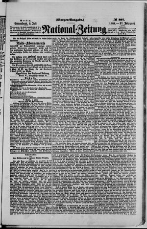 Nationalzeitung on Jul 5, 1884