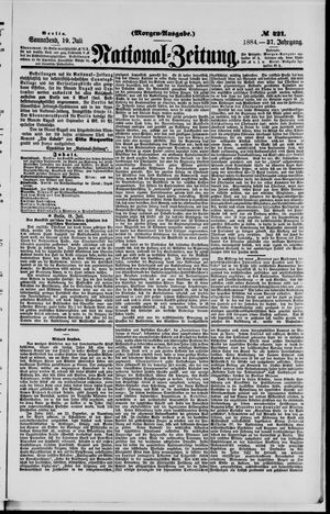 Nationalzeitung on Jul 19, 1884