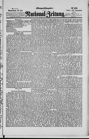 National-Zeitung vom 26.07.1884