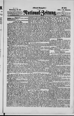 National-Zeitung vom 26.07.1884