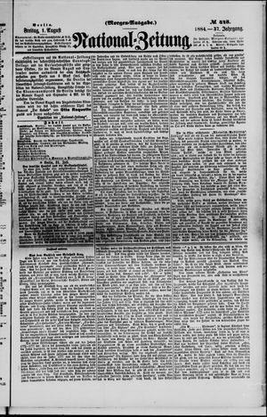 National-Zeitung vom 01.08.1884