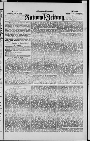 National-Zeitung vom 26.08.1884