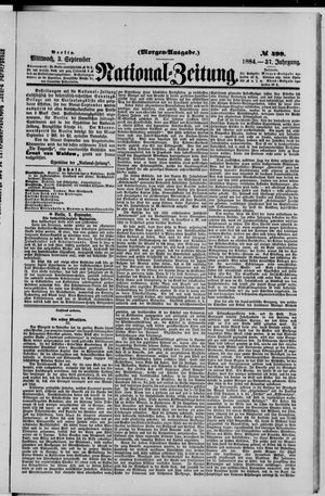 National-Zeitung vom 03.09.1884